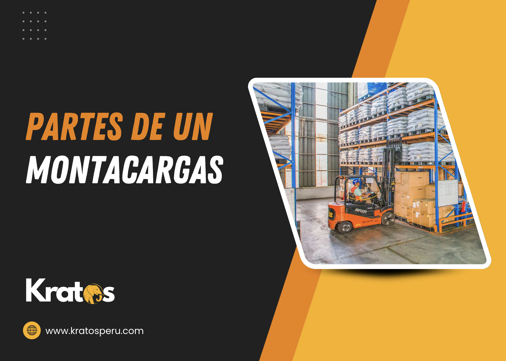 Partes de un montacargas