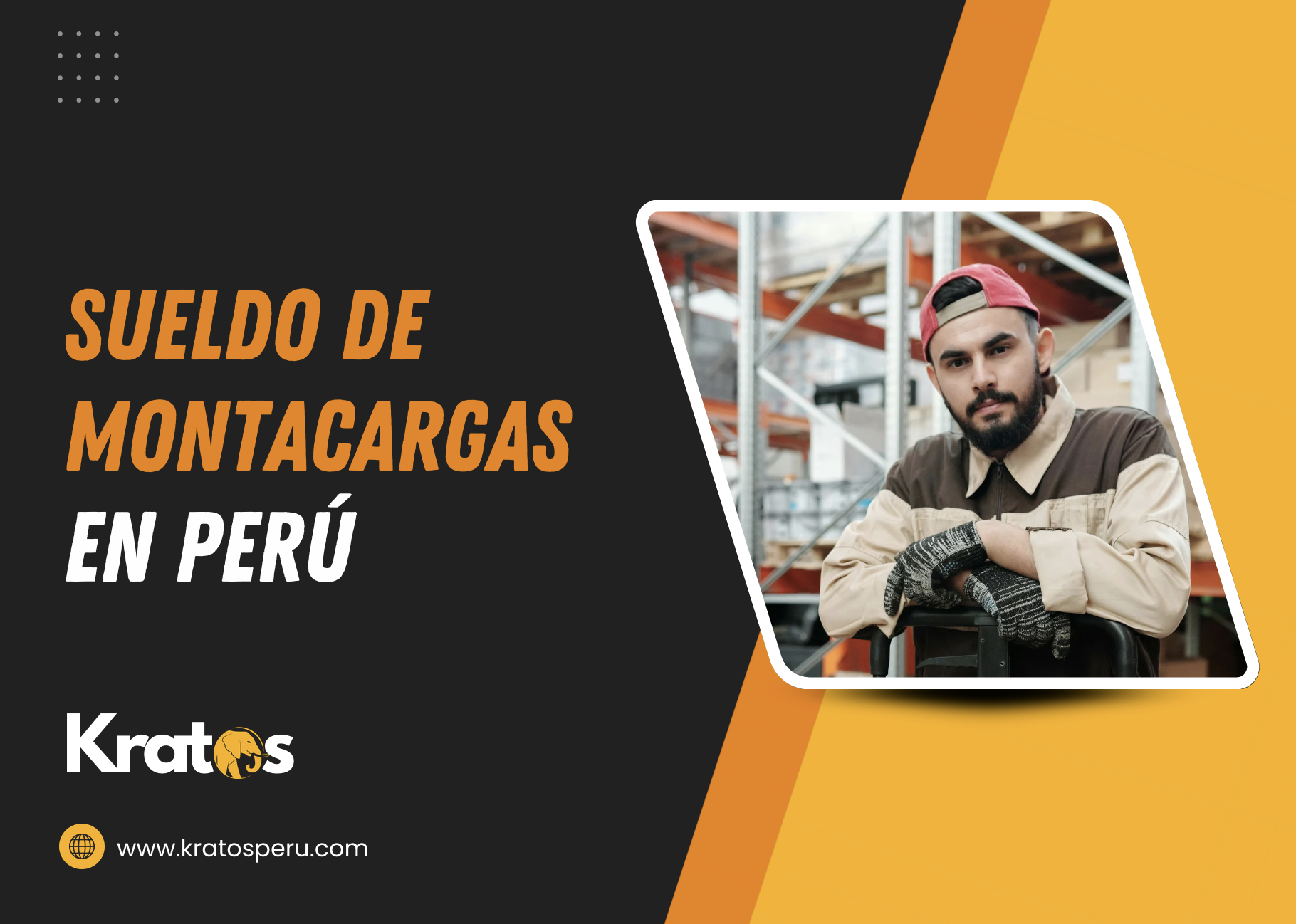 ¿Cuánto gana un operador de montacargas en Perú?